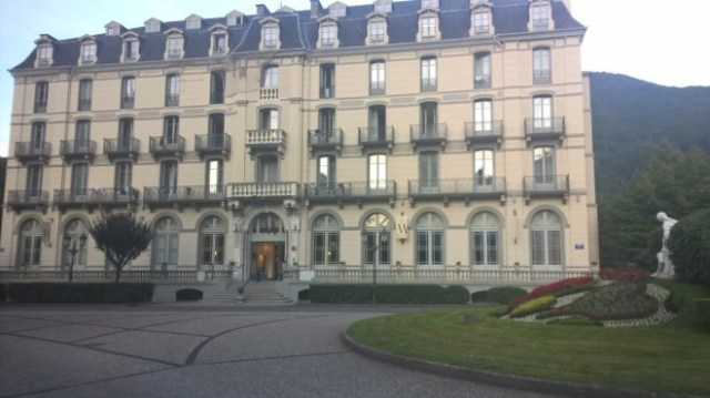 Hotellimme Le Majestic.